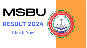 MSBU Result 2024: How to Download UG and PG Marksheet from msbuexam.in